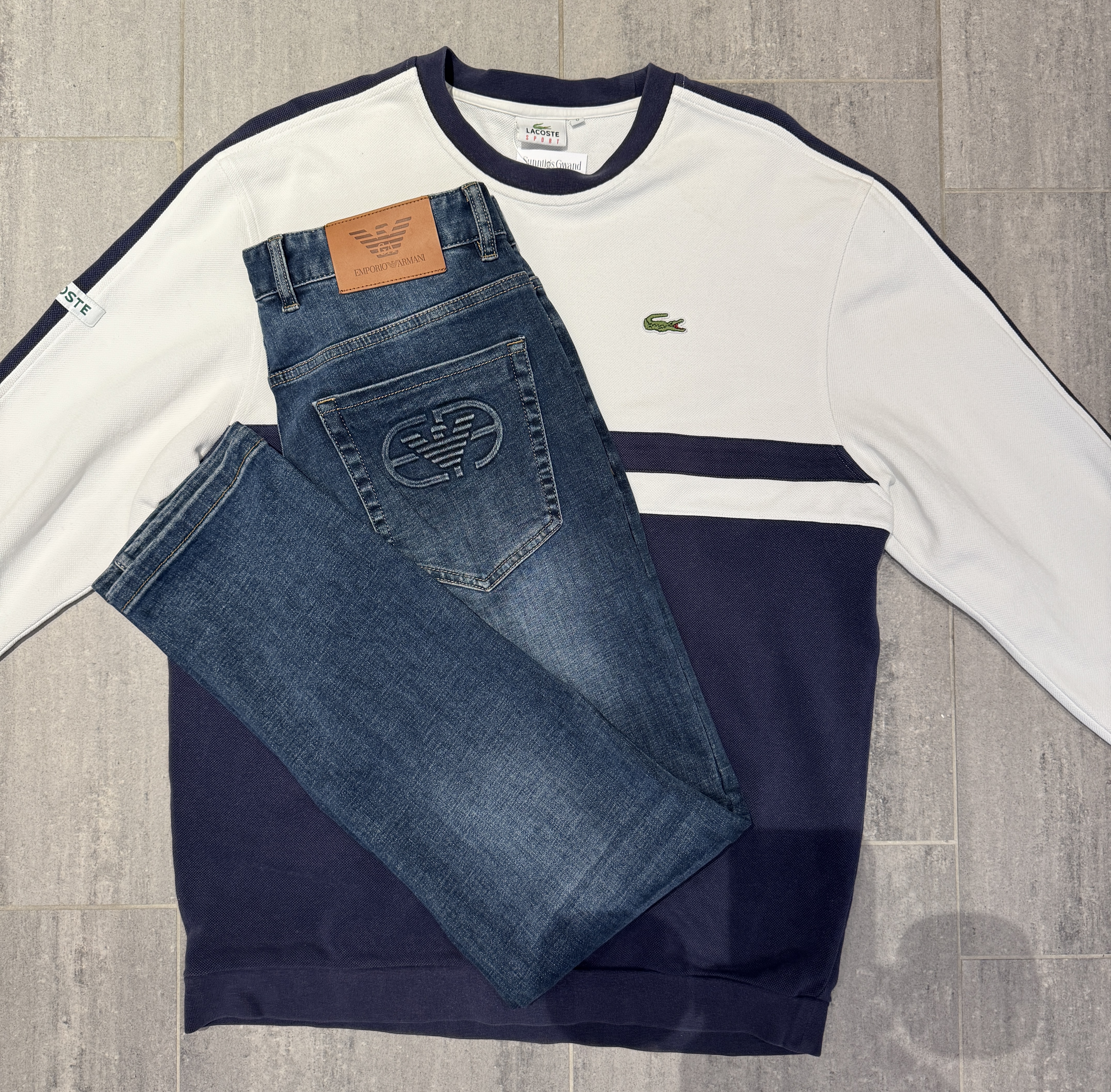 Outfit LacosteArmani